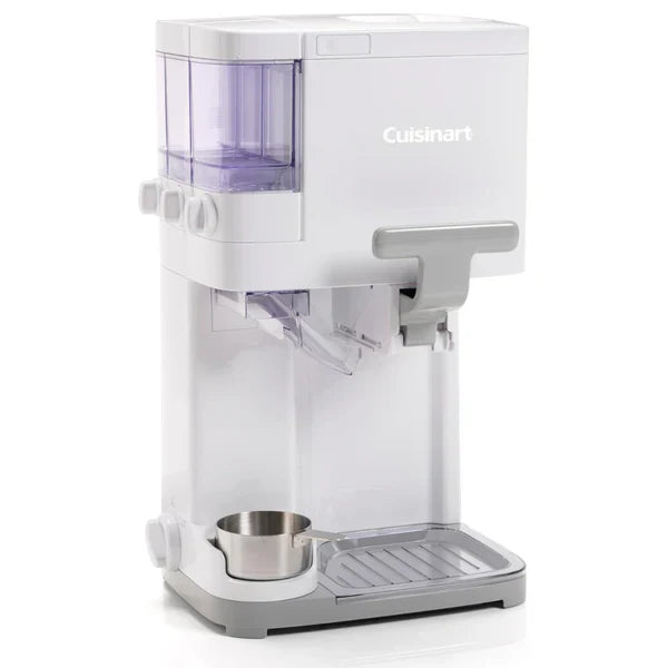 Máquina de Sorvete e Gelato Cuisinart 2,5L Cremoso Fácil e Pronto em 20 Minutos (Rende 10 porções) + LIVRO DE RECEITAS | ENVIO NACIONAL