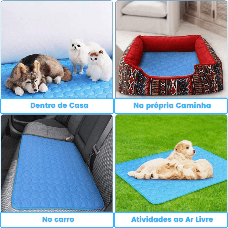 Tapete Refrescante CoolingPet™ Para Pets Aliexpress