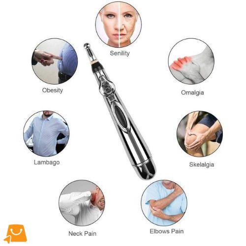 Caneta de Acupuntura Eletrônica Alivio das dores e terapia Aliexpress