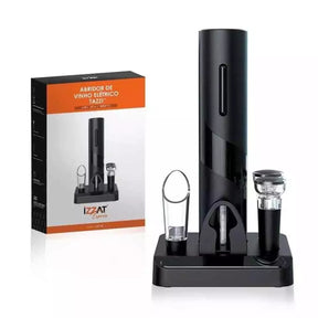 Abridor de Vinho Elétrico ORIGINAL + 3 Brindes Grátis - Home Imperio