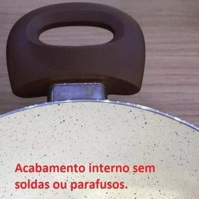 Conjunto Panelas Ceramic Life Smart 8 Peças Vanilla Inova Eletro Oficial