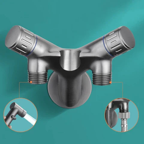 Kit Completo Ducha Higiênica com Derivação para Caixa Acoplada - Home Imperio