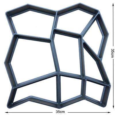 Molde Forma de Piso para Decoração de Jardim - Home Imperio