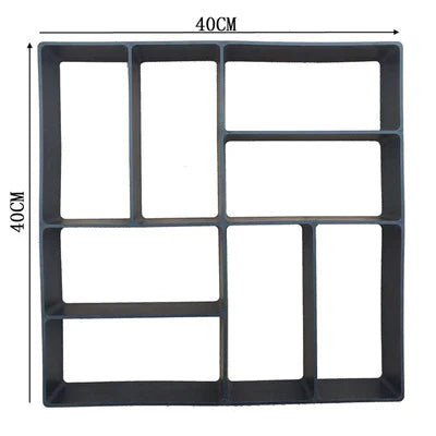 Molde Forma de Piso para Decoração de Jardim - Home Imperio