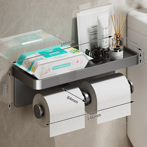 Porta Papel Higiênico c/ Suporte Para Celular - Home Imperio