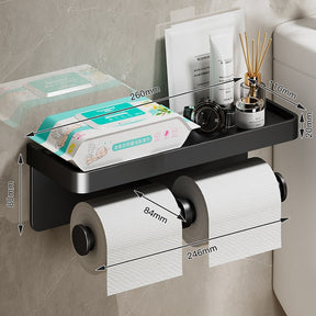 Porta Papel Higiênico c/ Suporte Para Celular - Home Imperio