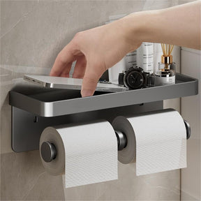 Porta Papel Higiênico c/ Suporte Para Celular - Home Imperio