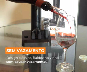 Abridor de Vinho Elétrico ORIGINAL + 3 Brindes Grátis - Home Imperio