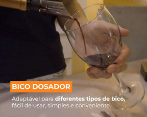 Abridor de Vinho Elétrico ORIGINAL + 3 Brindes Grátis - Home Imperio