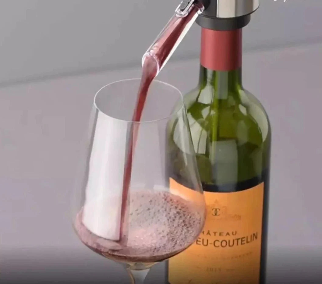 Aerador de Vinho Elétrico + 1 Brinde Grátis - Home Imperio
