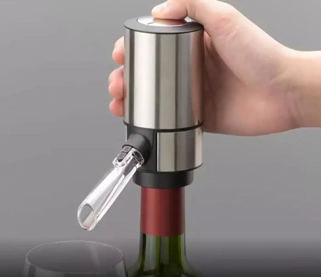 Aerador de Vinho Elétrico + 1 Brinde Grátis - Home Imperio