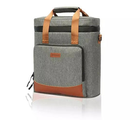 Bolsa Porta Vinhos e Taças - Carregue Vinhos Com Mais Praticidade - Home Imperio