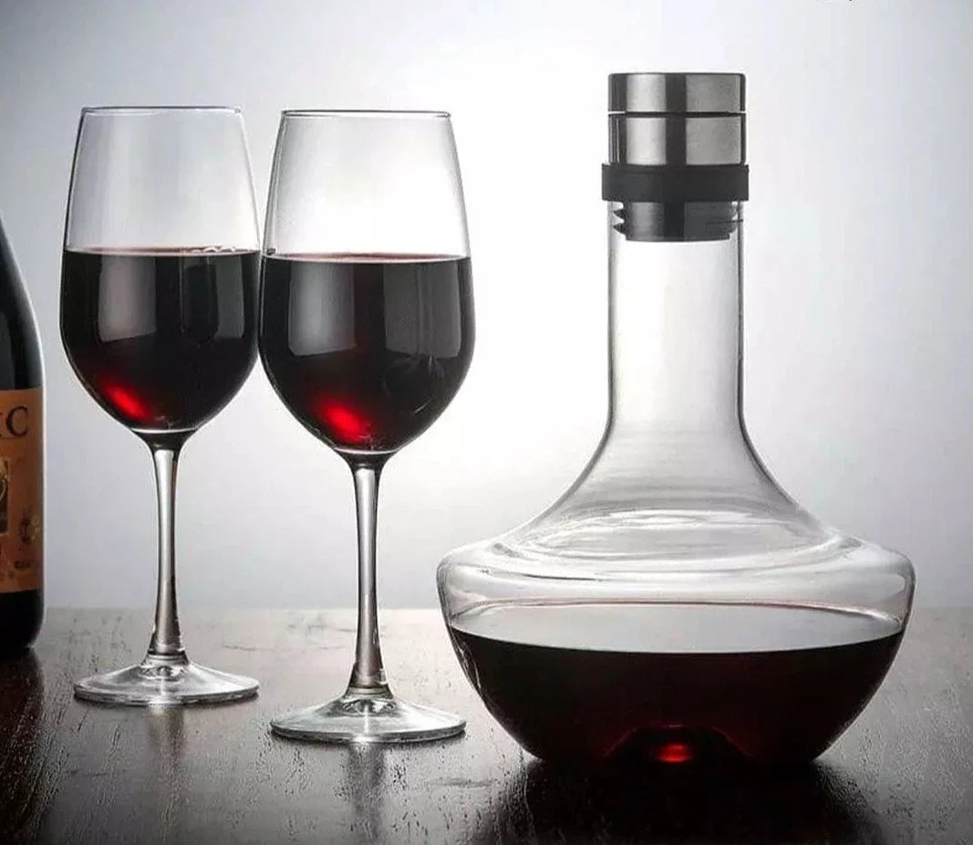 Decantador De Vinho Sofisticado 3 em 1 - Home Imperio
