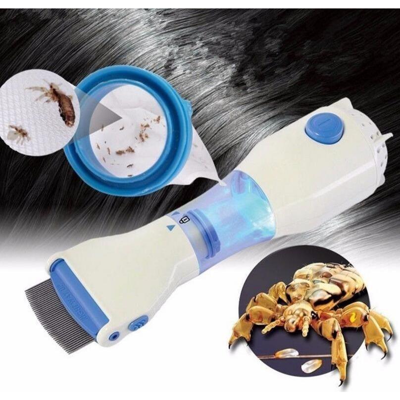 Pente Elétrico Aspirador de Pulgas, Carrapatos e Piolhos Aliexpress