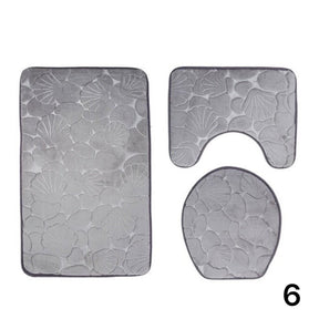 Kit Tapetes Para Banheiro e Lavabo 3 Peças - Home Imperio