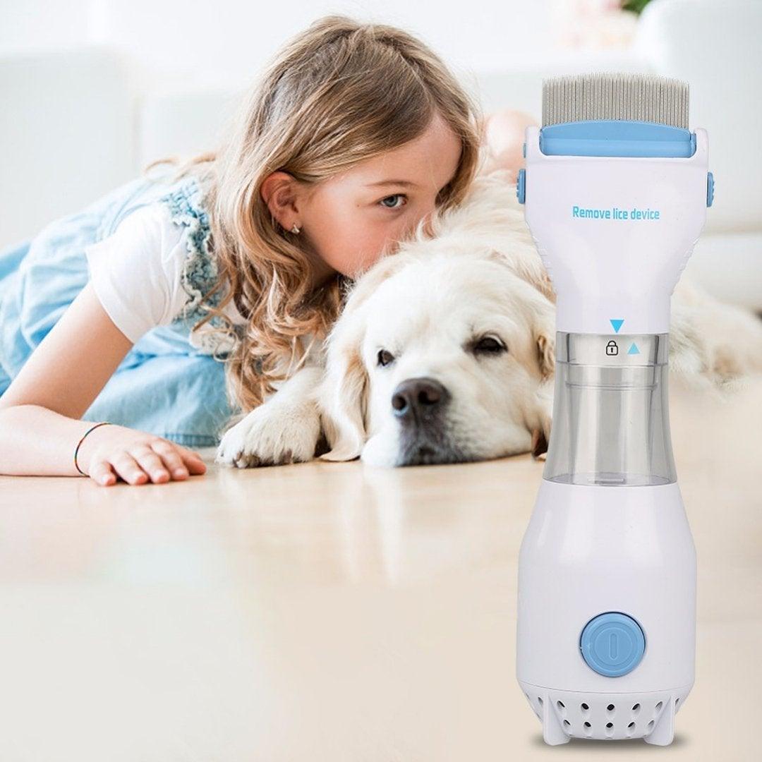 Pente Elétrico Aspirador de Pulgas, Carrapatos e Piolhos Aliexpress