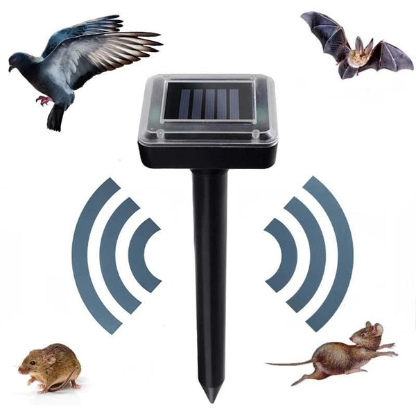 Repelente Solar Ultra Sônico Espanta Pragas 24h - Home Imperio