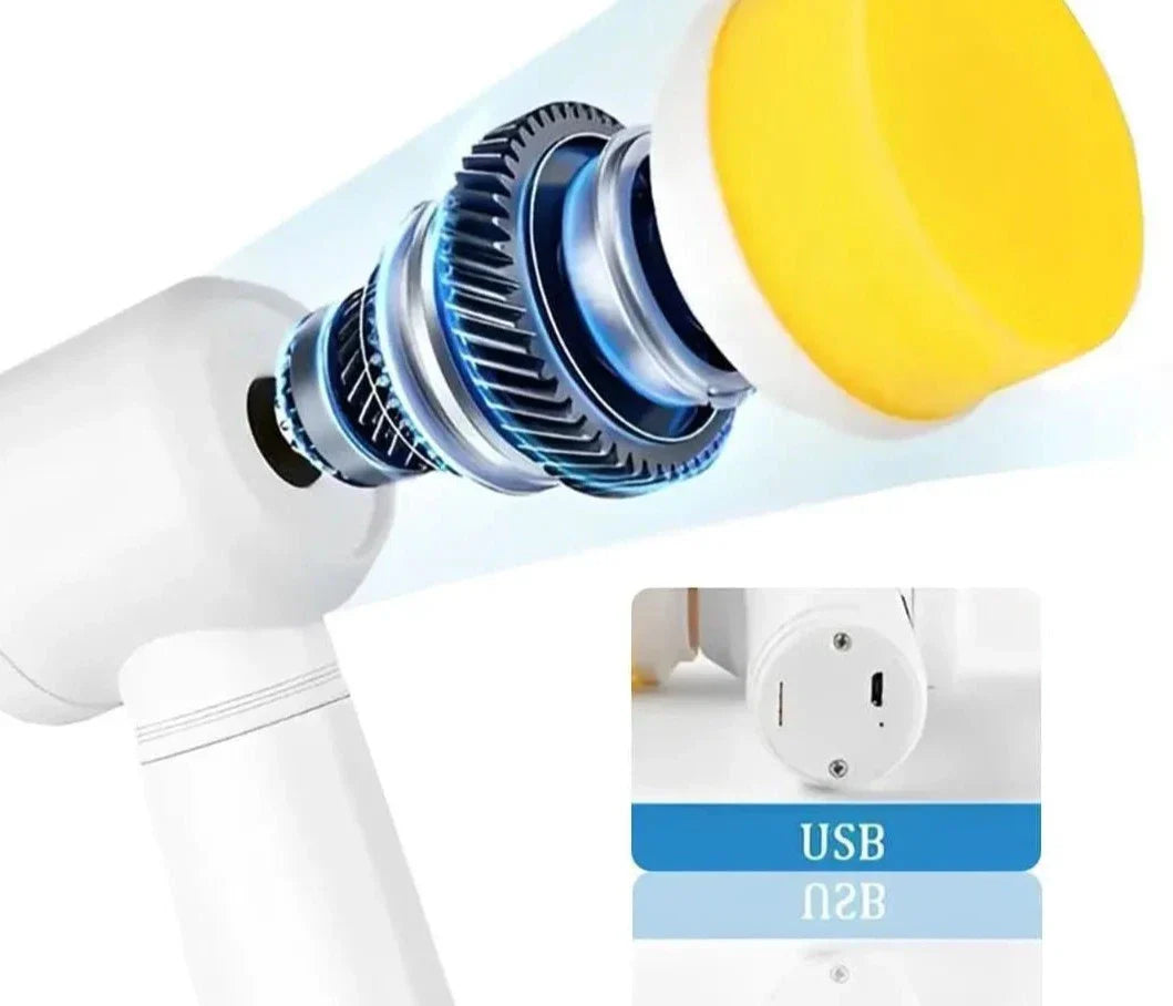 Escova Elétrica Multifuncional - Limpeza Rápida - Home Imperio